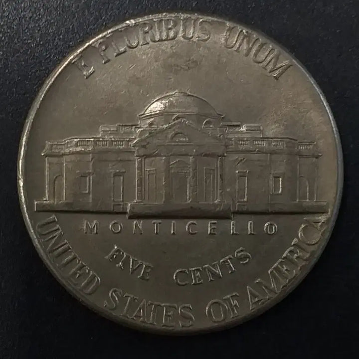[BUNJANG] 1971 United States Jefferson Nickel Coin / 1971년 미국 제퍼슨 5센트 주화 w1153