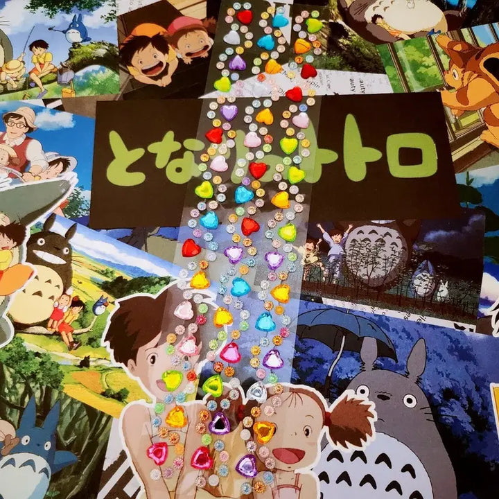[BUNJANG] Ecl Heart Gem Sticker Pack / 고전문구) 에클 하트 보석 스티커팩