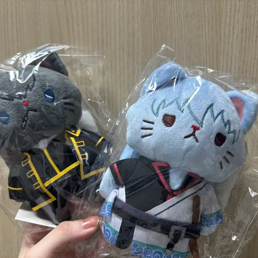 [BUNJANG] Gintama Gintoki Hijikata Nendoroid Neko Plush Set / 은혼 긴토키 히지카타 네코누이 일괄판매
