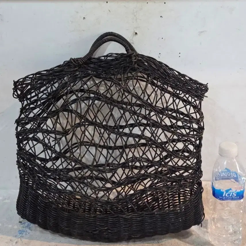 [BUNJANG] Vintage Beaded Shopping Basket / 추억의 삐삐선 장바구니