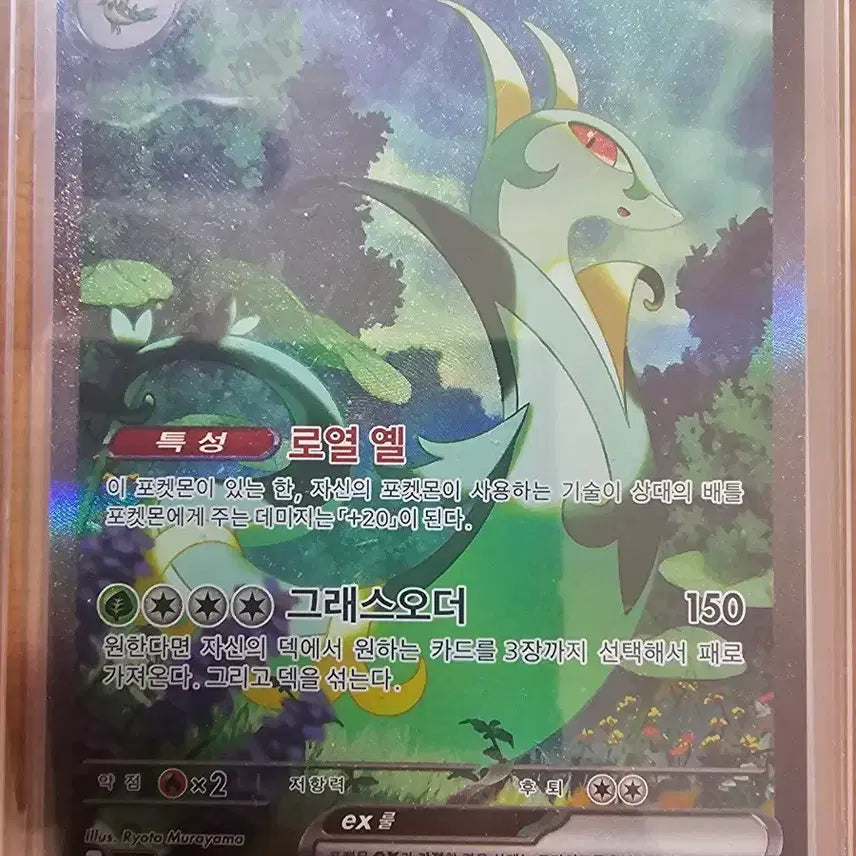 [BUNJANG] Pokemon Serperior EX Card 167/086 SAR / 포켓몬 샤로다 EX 카드 167/086 SAR