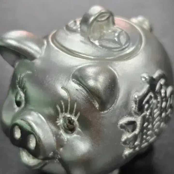 [BUNJANG] Lucky Pig 20.2g Silver Piggy Bank / 복돼지 20.2g 저금통 실버