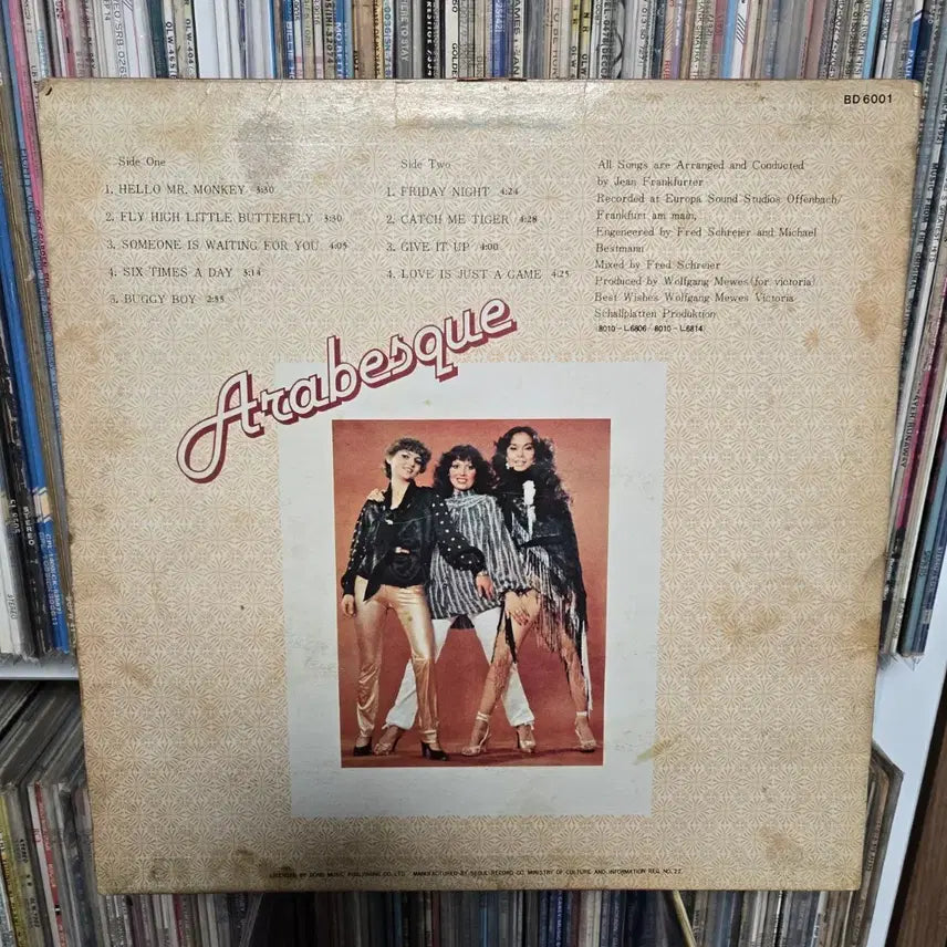 [BUNJANG] Arabesque LP Record / 아라베스크 Arabesque LP판