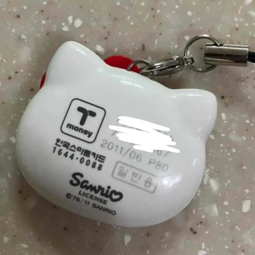 [BUNJANG] Classic Hello Kitty Tmoney Card Keychain / 고전 헬로키티 (일반용)티머니 카드 키링