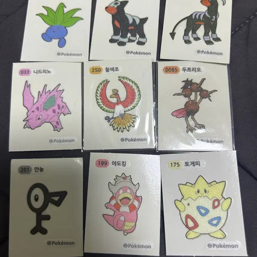 [BUNJANG] Pokemon Stickers (Limited Edition Available) / 포켓몬 띠부띠부씰 팔아요(한정판있음)