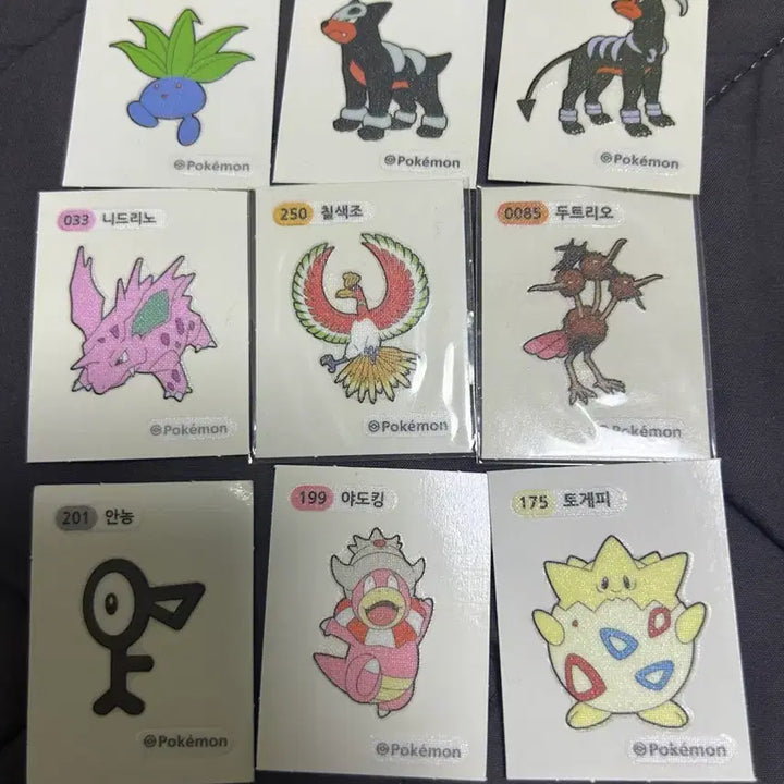 [BUNJANG] Pokemon Stickers (Limited Edition Available) / 포켓몬 띠부띠부씰 팔아요(한정판있음)