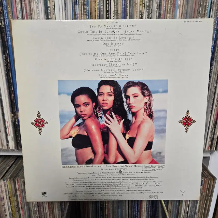 [BUNJANG] Seduction LP Record - Mint Condition / 시덕션 Seduction LP판 민트급