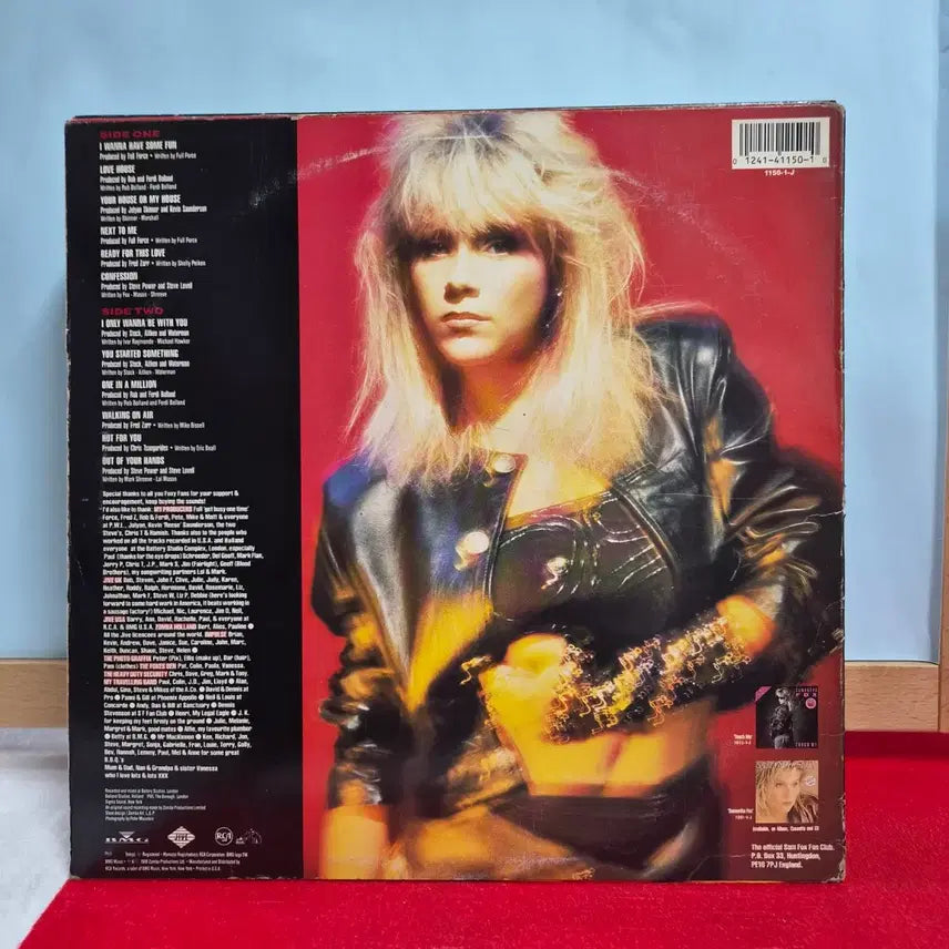 [BUNJANG] Samantha Fox I Wanna Have Some Fun LP Vinyl Record / 사만다 폭스 I Wanna Have Some Fun LP 음반  5801