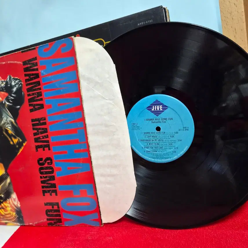 [BUNJANG] Samantha Fox I Wanna Have Some Fun LP Vinyl Record / 사만다 폭스 I Wanna Have Some Fun LP 음반  5801