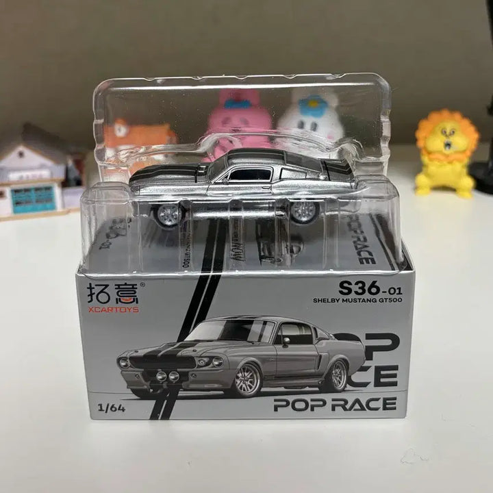 [BUNJANG] PopRace Shelby Mustang GT500 1:64 Diecast Model Car (Paint Defect) / (도색미스) 팝레이스 쉘비 머스탱 GT500 1:64 다이캐스트