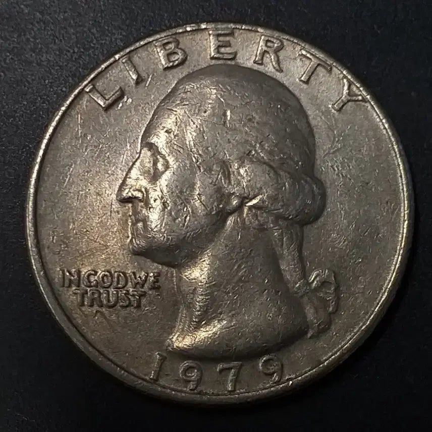 [BUNJANG] 1979 United States Quarter Dollar Coin / 1979년 미국 쿼터달러 w1185