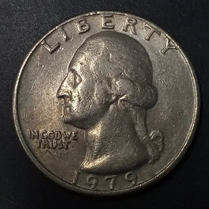 [BUNJANG] 1979 United States Quarter Dollar Coin / 1979년 미국 쿼터달러 w1185