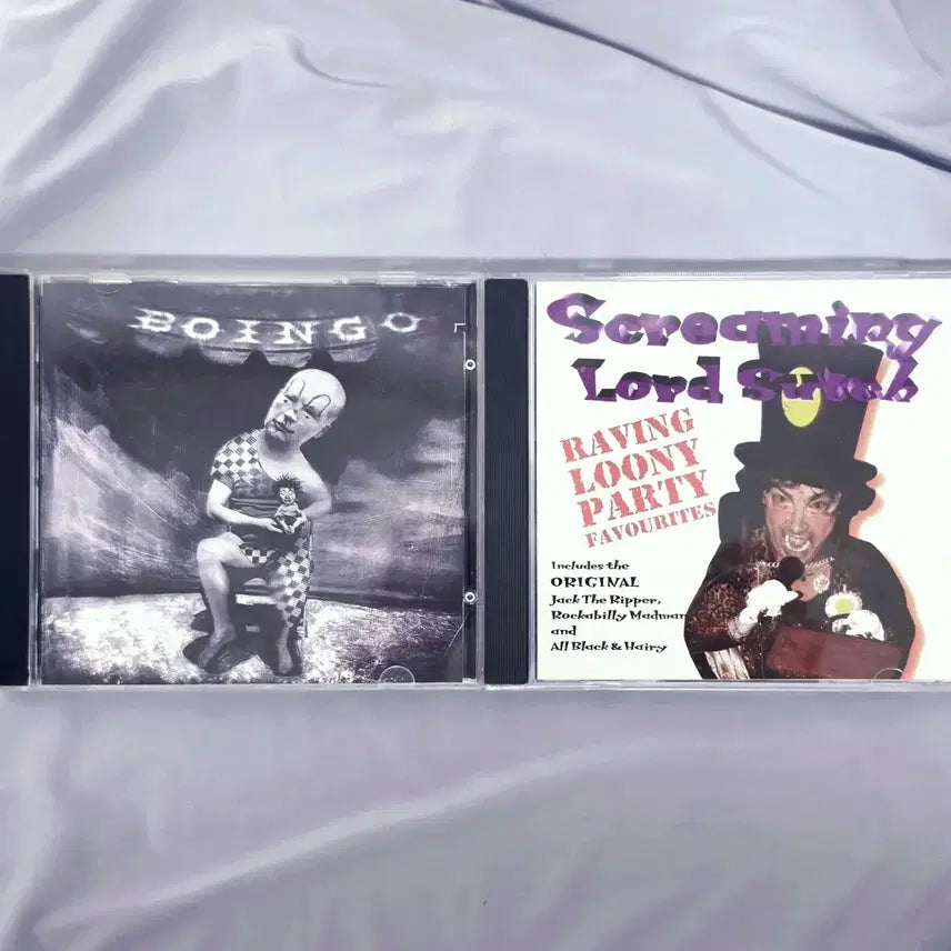 [BUNJANG] Oingo Boingo Screaming Lordutch CD Bundle Set / 오잉고 보잉고 스크리밍 로드 서치 록 메탈 팝 펑크 고딕락 CD 일괄