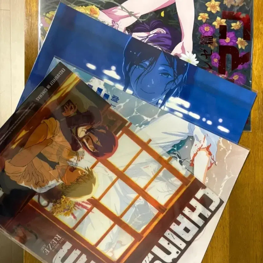 [BUNJANG] Chainsaw Man Movie Limited Edition Poster Set / 체인소맨 영화 특전 포스터 세트
