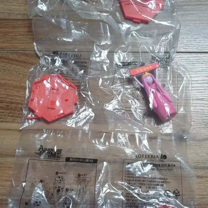 [BUNJANG] Adventure Time Lotteria Figure Set (3 Types) / 어드벤처 타임 롯데리아 피규어 3종 고전