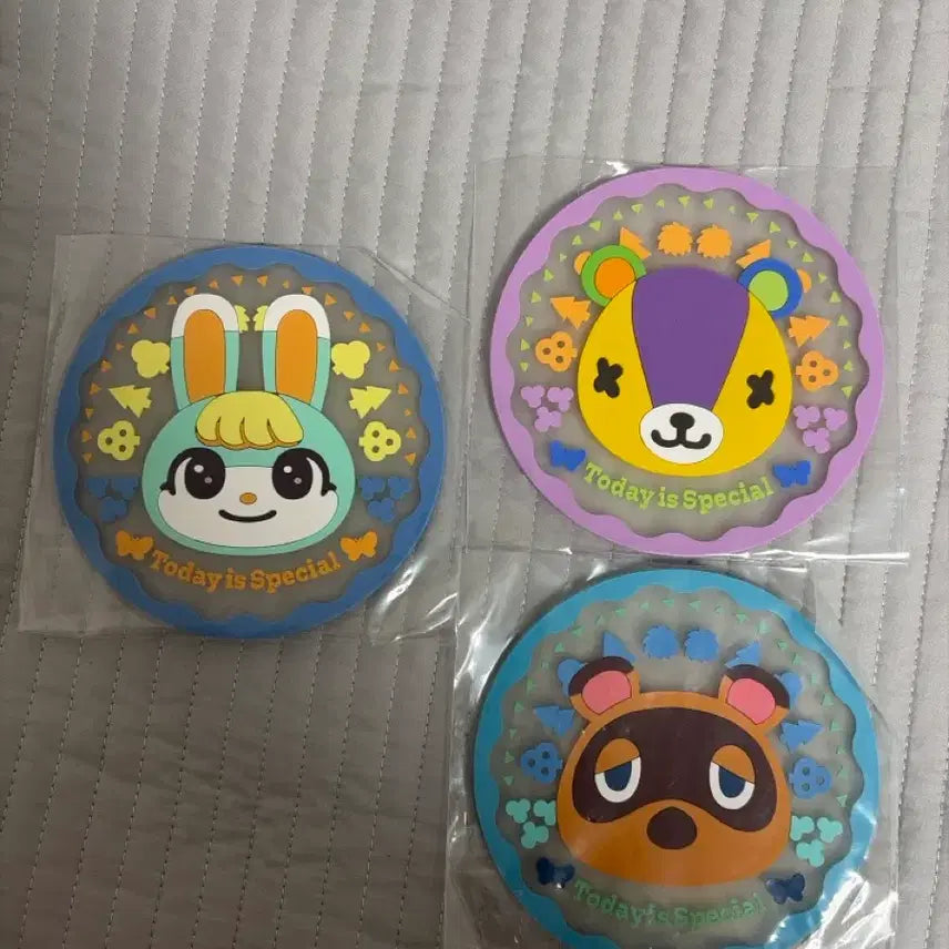 [BUNJANG] Animal Crossing Gacha Coaster Bundle Set / 동물의 숲 가챠 코스터 일괄