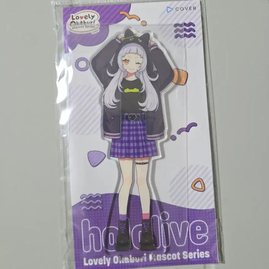 [BUNJANG] Hololive Murasaki Shion Okaburi Acrylic Stand / 홀로라이브 무라사키 시온 아크릴스탠드 오카부리