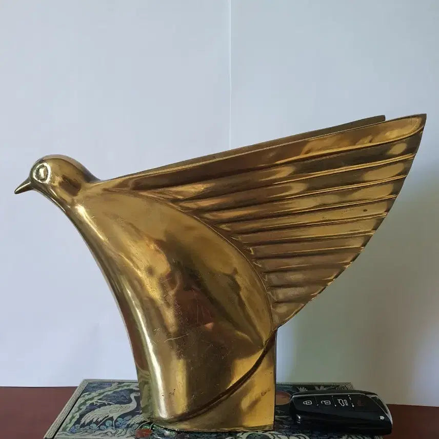 [BUNJANG] Brass Eagle Sculpture Ornament / 황동 독수리 조각상 장식품