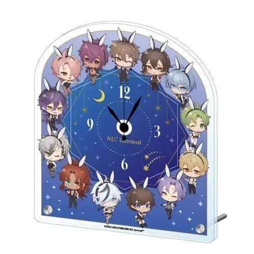 [BUNJANG] Nukani Carnival Kuji A Prize Acrylic Clock / 누카니발 쿠지 a상 아크릴  시계