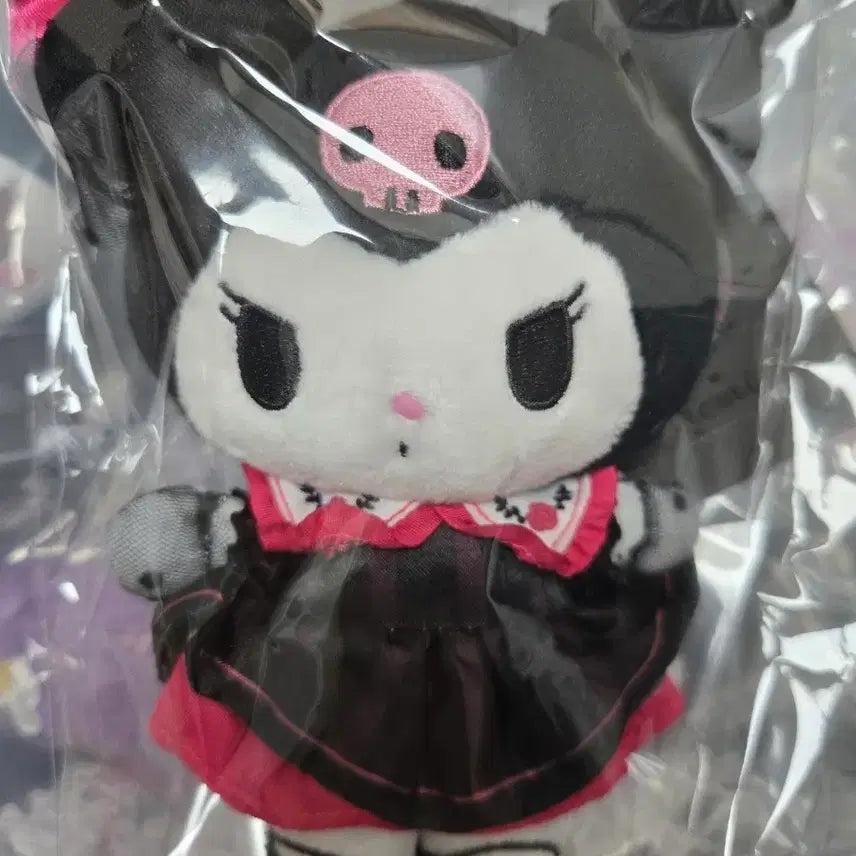 [BUNJANG] Sanrio Kuromi Ojosama Series Makko Mascot Doll Keychain / 산리오 쿠로미 오죠사마 시리즈 마코 마스코트 인형 키링