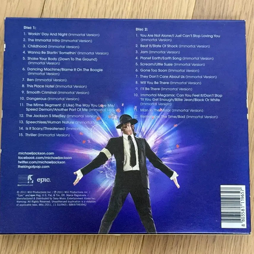 [BUNJANG] Michael Jackson IMMORTAL 2CD Deluxe Edition / 마이클 잭슨 IMMORTAL 2CD 디럭스 에디션 판매