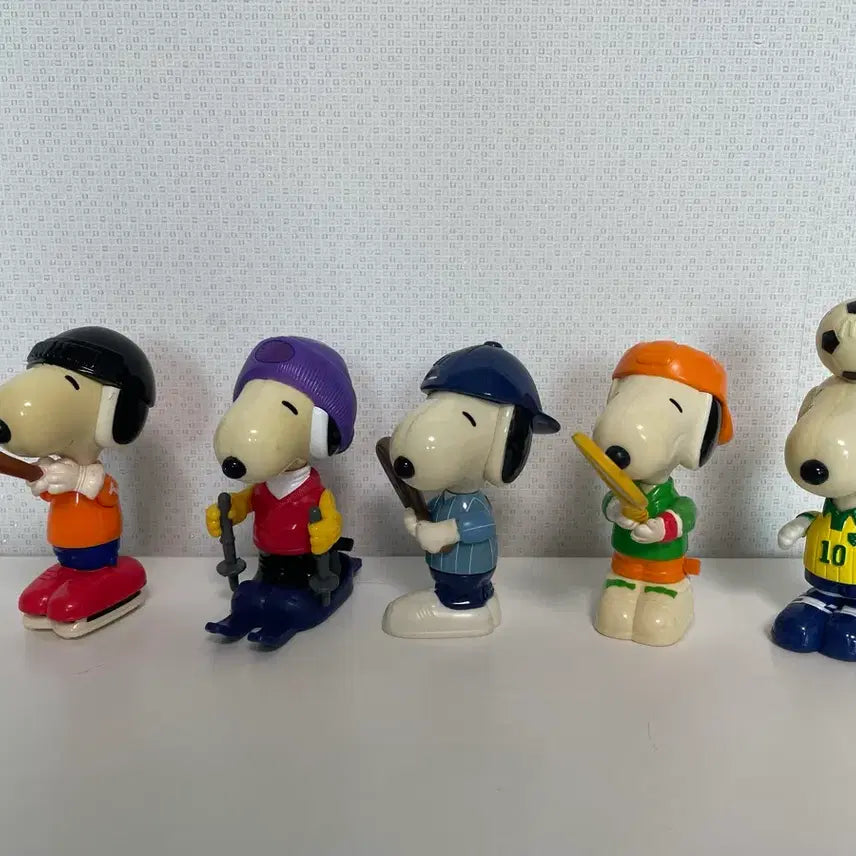 [BUNJANG] Peanuts Classic Happy Meal "Exercise Series" Snoopy Bundle Set / 피넛츠 고전 해피밀 운동 시리즈 스누피 일괄 판매