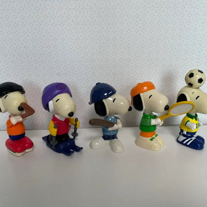 [BUNJANG] Peanuts Classic Happy Meal "Exercise Series" Snoopy Bundle Set / 피넛츠 고전 해피밀 운동 시리즈 스누피 일괄 판매
