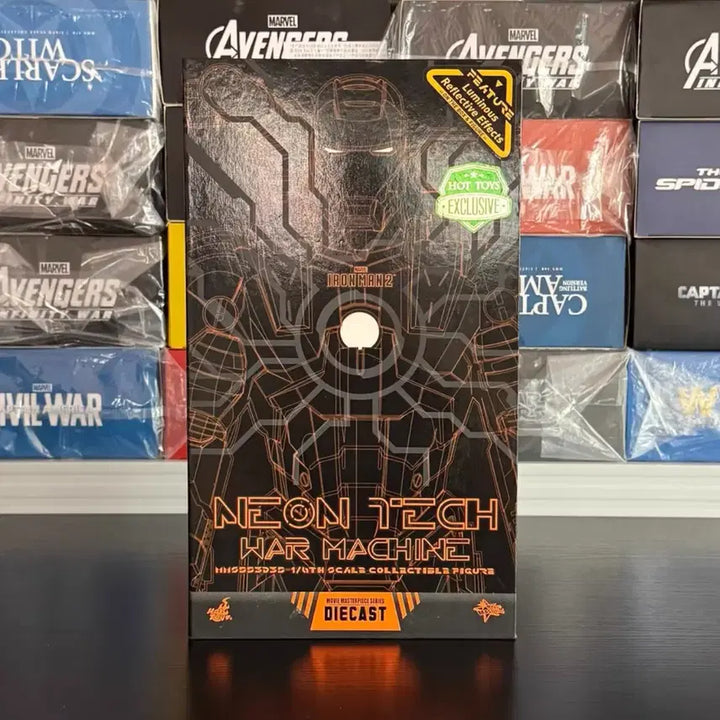 [BUNJANG] Hot Toys War Machine Neon Tech Diecast Figure (1/6 Scale) / 핫토이 워머신 네온테크 다이캐스트 피규어