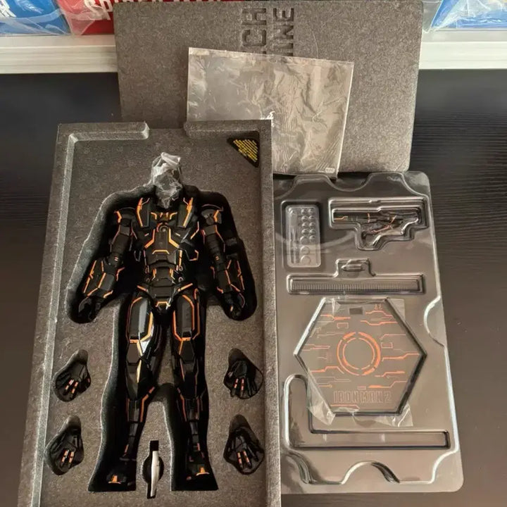 [BUNJANG] Hot Toys War Machine Neon Tech Diecast Figure (1/6 Scale) / 핫토이 워머신 네온테크 다이캐스트 피규어