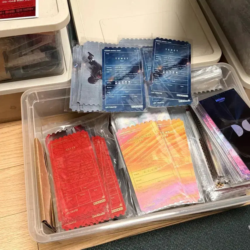 [BUNJANG] Tenet, Mulan, Wonder Woman Original Tickets Bundle / 테넷 오리지널티켓 2종일괄 원더우먼 뮬란 오티 크리스토퍼놀란디즈니영화굿즈