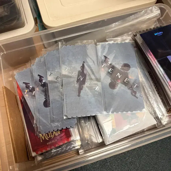 [BUNJANG] Tenet, Mulan, Wonder Woman Original Tickets Bundle / 테넷 오리지널티켓 2종일괄 원더우먼 뮬란 오티 크리스토퍼놀란디즈니영화굿즈