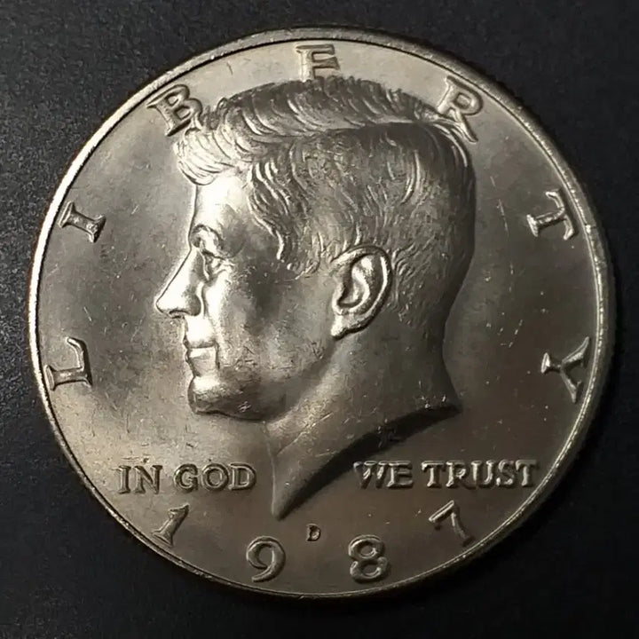 [BUNJANG] 1987 Kennedy Half Dollar / 1987년 미국 케네디 하프달러 w1194