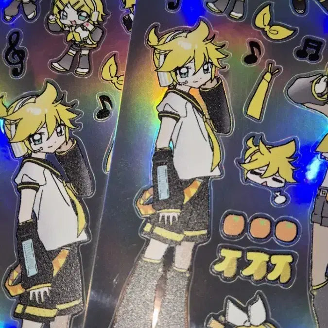 [BUNJANG] BrurNim Kagamine Rin Len Sticker Set / 브르님 카가미네 린렌 스티커