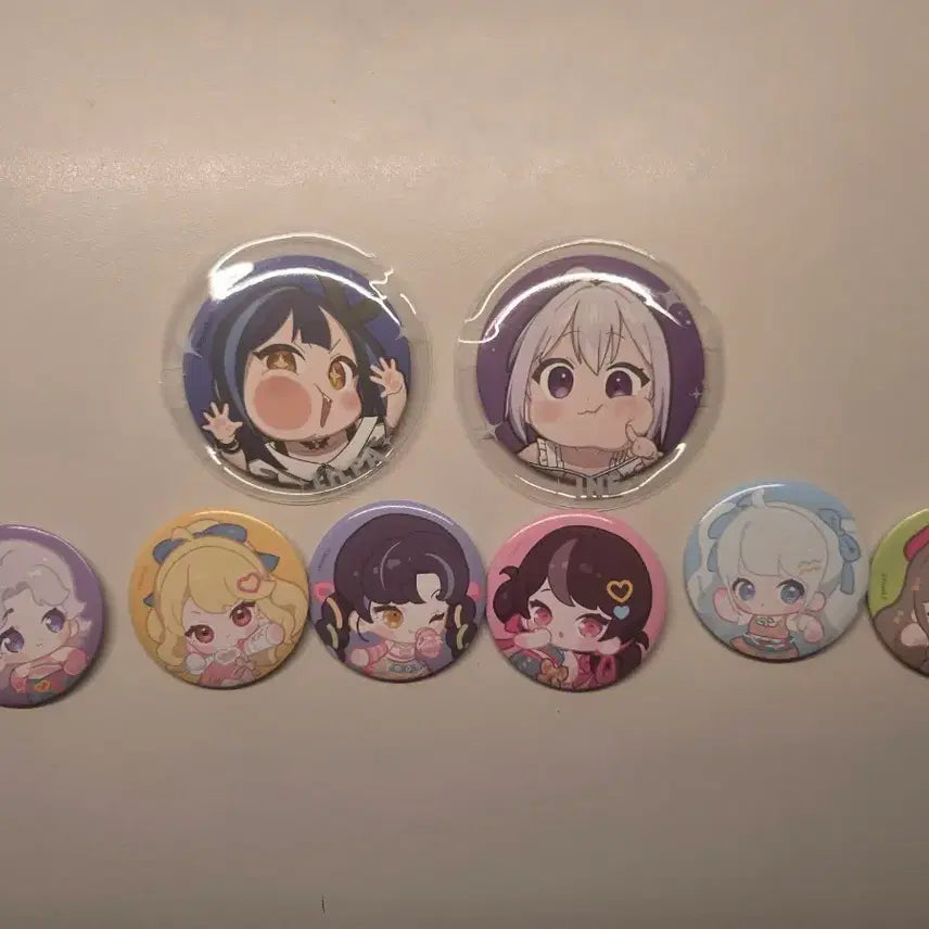 [BUNJANG] WOS (Woori Sekai Idol) Pop-up Ticket Can Badge / 이세계아이돌 캔뱃지 팝업 티켓