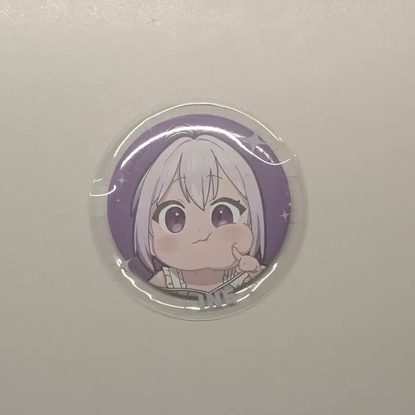 [BUNJANG] WOS (Woori Sekai Idol) Pop-up Ticket Can Badge / 이세계아이돌 캔뱃지 팝업 티켓