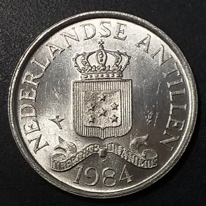 [BUNJANG] 1984 Netherlands Antilles 1 Cent Coin / [미사용][희귀] 1984년 네덜란드령 안틸레스 1센트 동전 w1195