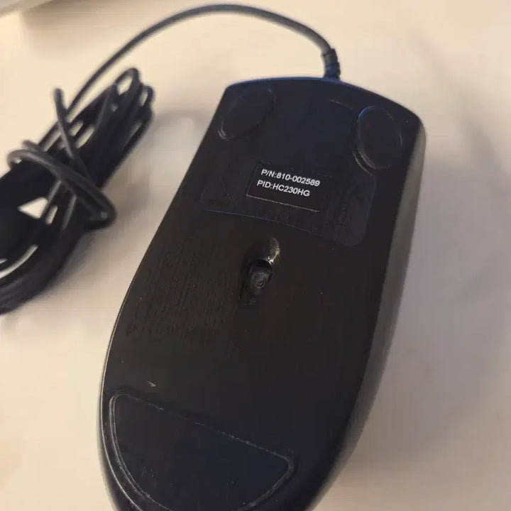 [BUNJANG] Logitech Wired Mouse Black / 로지텍 유선 마우스 블랙