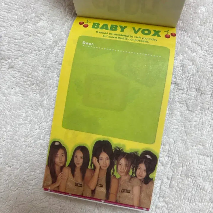 [BUNJANG] Baby Vox Mini Notebook / 베이비복스 수첩 (새상품)