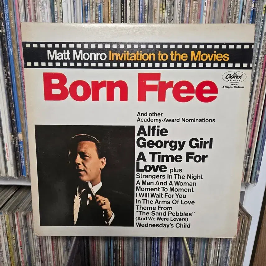 [BUNJANG] Matt Monro Born Free OST LP Vinyl Record / 매트 먼로 Born Free 영화음악모음 LP판