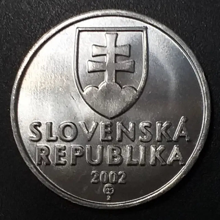 [BUNJANG] 2002 Slovakia 10 Halierov Coin / [미사용][희귀] 2002년 슬로바키아 10할리에르 동전 w1196