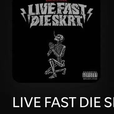 [BUNJANG] Bssacong CD Exchange for Billsax Live Fast Die Skrt / 교환)뱃사공 cd-> 빌스택스 LIVE FAST DIE SKRT