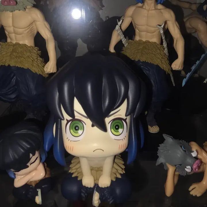 [BUNJANG] Demon Slayer Inosuke Look Up Mung Version Figure / 귀멸의 칼날 귀칼 이노스케 룩업 뭉 버전 판매
