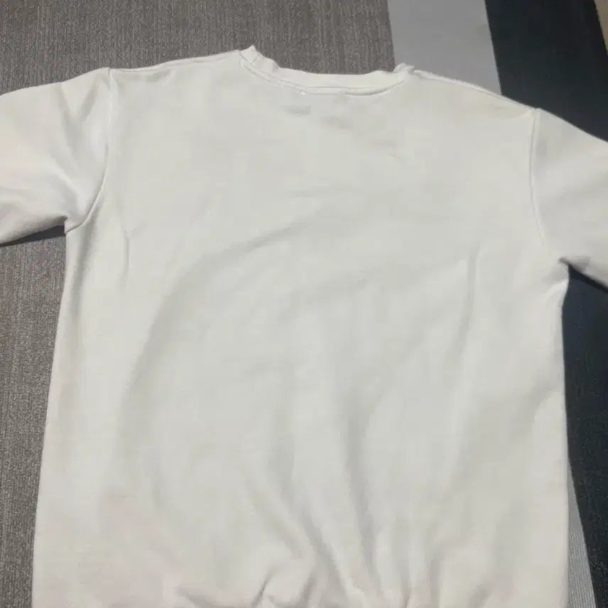[BUNJANG] Lacoste White Sweatshirt Size M / 라코스테 화이트 맨투맨 사이즈는 M 입니다