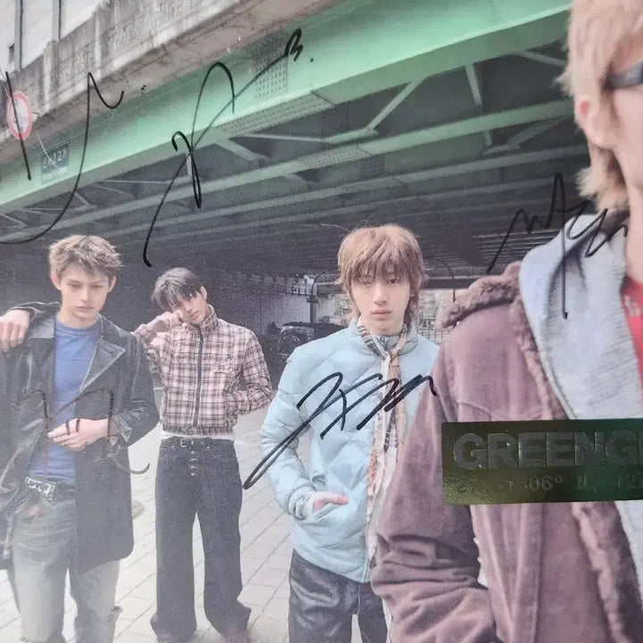 [SOLD OUT] 코르티스 사인 앨범 CORTIS GREENGREEN 친필 사인
