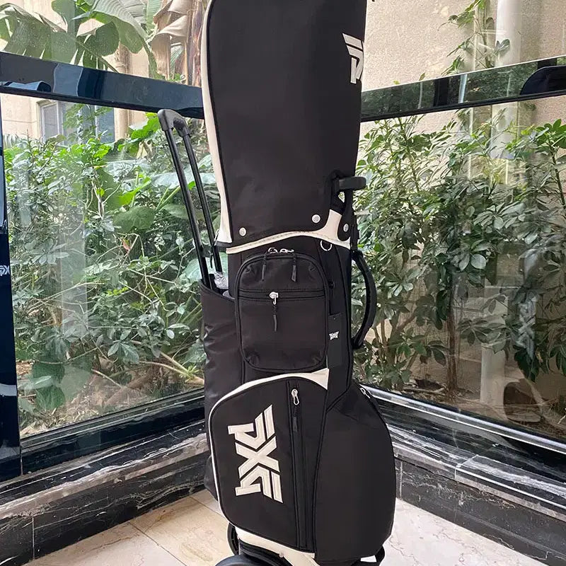 [BUNJANG] Wheeled Golf Bag Caddy Bag - Black / 바퀴형 골프백 휠캐디백  (블랙)