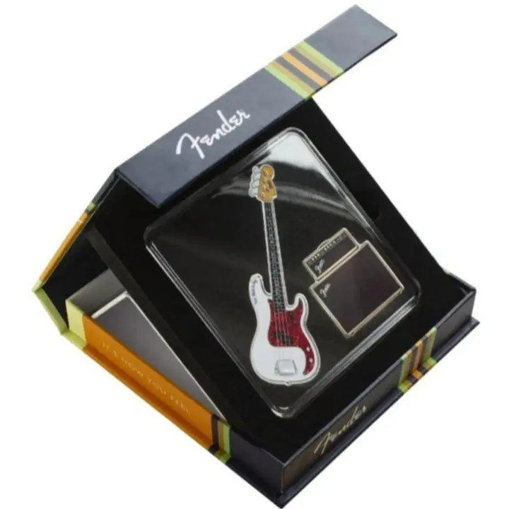 [BUNJANG] 2023 Solomon Islands Bass Guitar &amp; Amplifier 2oz 999.9% Silver Coin Set / 2023 솔로몬제도 베이스 기타 &amp; 앰프 2온스 9999% 실버