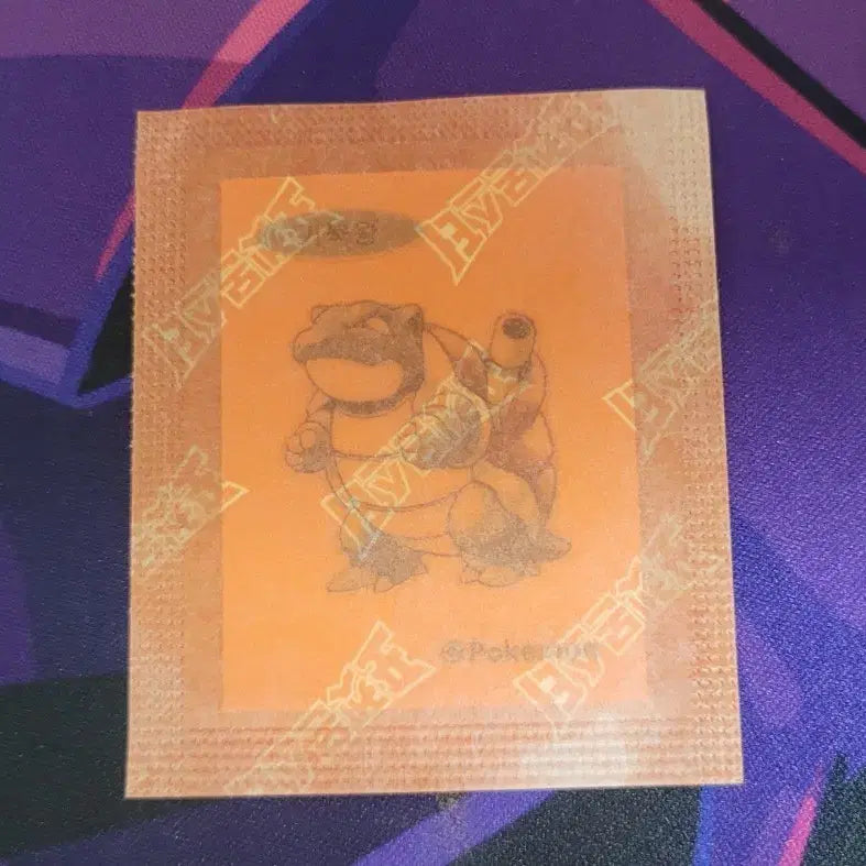 [BUNJANG] Pokemon 30th Anniversary Tortoise Pokemon Sticker / 포켓몬스터 30주년 띠부씰 거북왕 판매합니다