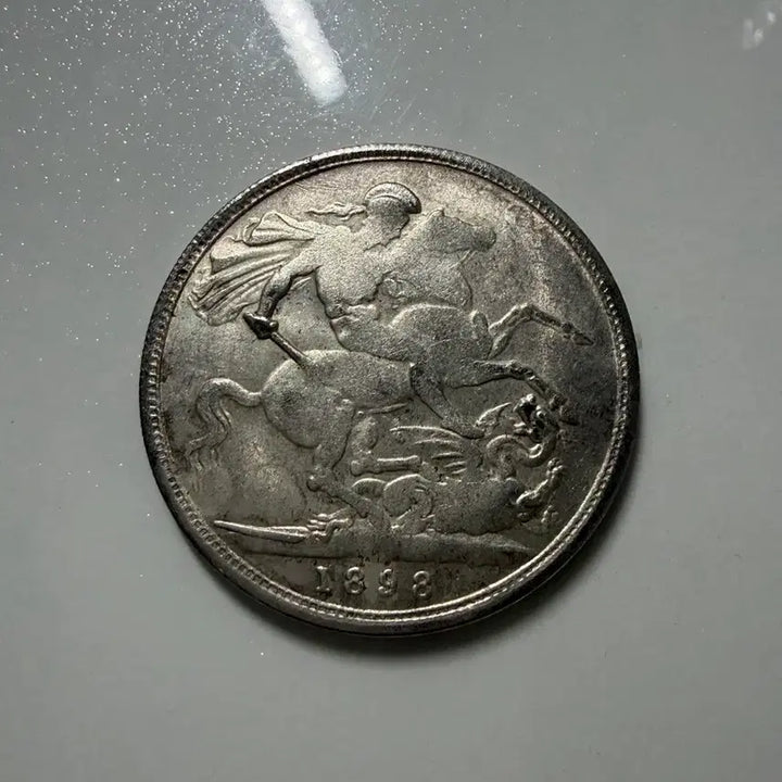 [BUNJANG] 1898 Victoria Silver Crown Coin / 1898 빅토리아 실버크라운
