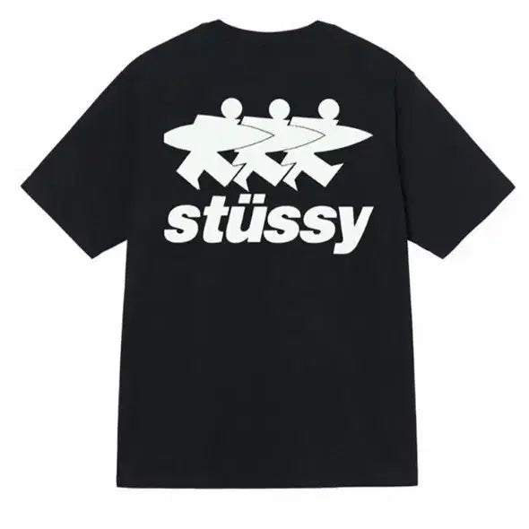 [BUNJANG] Stussy Surfer Work Short Sleeve T-Shirt / 스투시 서퍼워크반팔 티셔츠