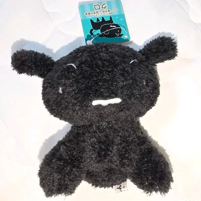 [BUNJANG] Crayon Shin-chan Movie Kuro Plush Mascot (New with Tags) / (택o) 짱구 극장판 흰둥이 블랙버전 쿠로 인형 마스코트